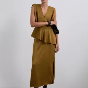 FALDA MIDI FLUIDA
