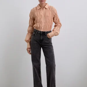 PANTALÓN DENIM TIRO MEDIO