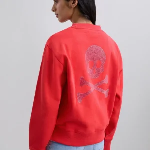 SUDADERA CALAVERA TRASERA GLITTER