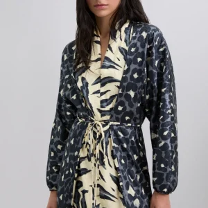 VESTIDO LARGO ANIMAL PRINT