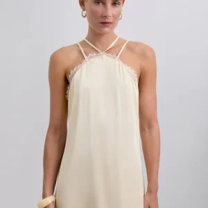 VESTIDO LENCERO SATINADO