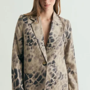 BLAZER LINO ESTAMPADA