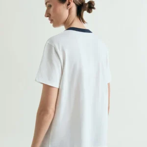 CAMISETA CUELLO CONTRASTE