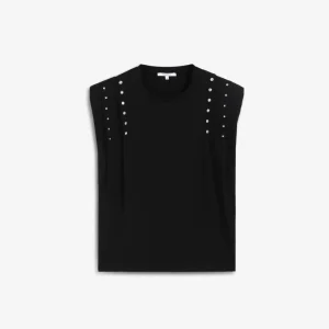 CAMISETA TACHUELAS MANGA SISA
