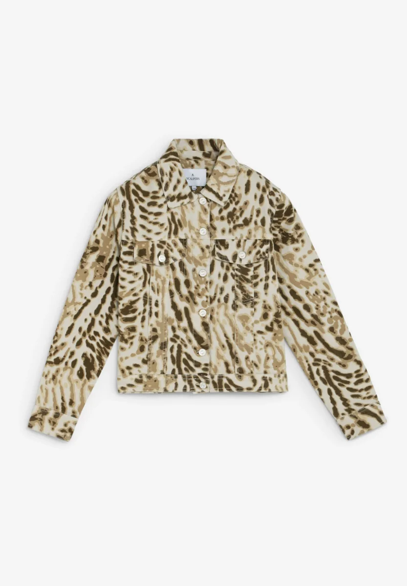 CHAQUETA DENIM ANIMAL PRINT - Imagen 5