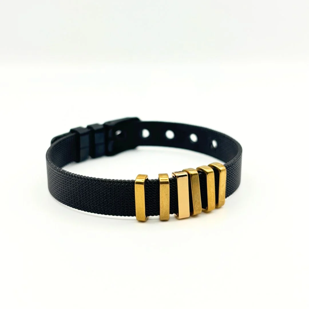 Pulsera Cinturón Negro - Imagen 9