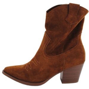 Botín Tejano  Bordado Niko Camel