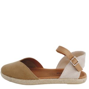SANDALIA PLANA ESPARTO CLASIC HEBILLA M