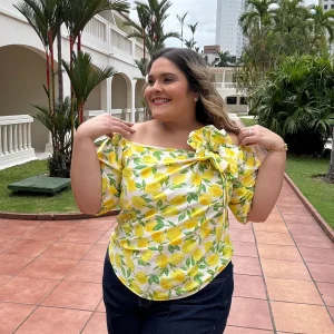 LIMONE DI AMALFI WHITE BLOUSE