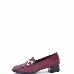 Mocasin Calmoda Tacon Piel Estribos B