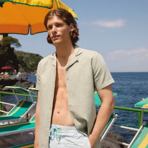 CAMISA MANGA CORTA LINO