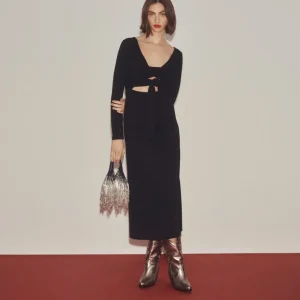 VESTIDO PUNTO LAZADAS