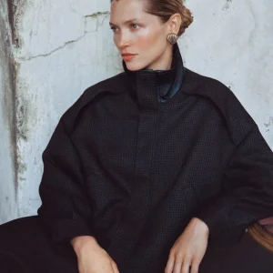 CHAQUETA BOMBER CUELLO PIEL
