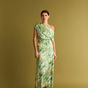 FALDA MIDI PRINT