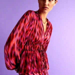 BLUSA ESTAMPADA LUREX