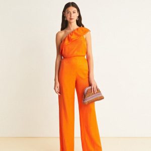 PANTALÓN FLUIDO DETALLES GEOMÉTRICOS