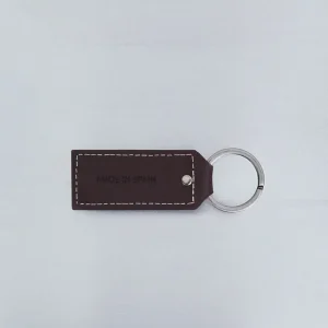 SCVINTAGE LEATHER KEYCHAIN