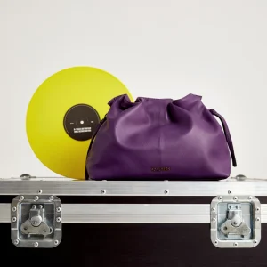 BOLSO HOMBRO PIEL DETALLES FRUNCES