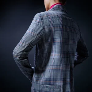 BLAZER CRUZADA CUADROS