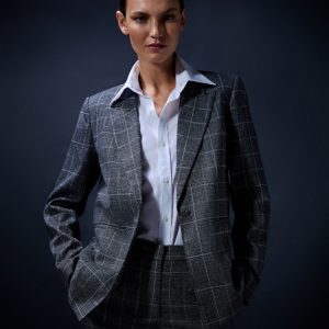 BLAZER CUADROS PUNTA DE LANZA