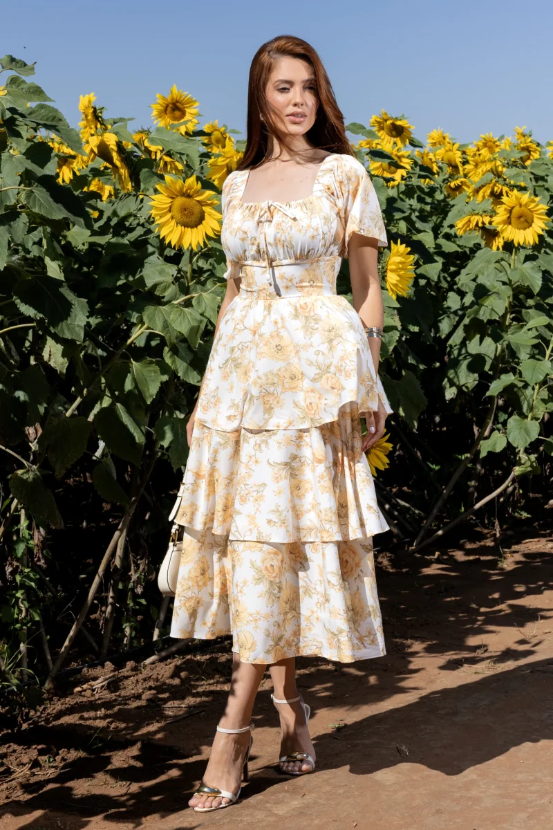 Vestido Romántico Girasol - Imagen 2