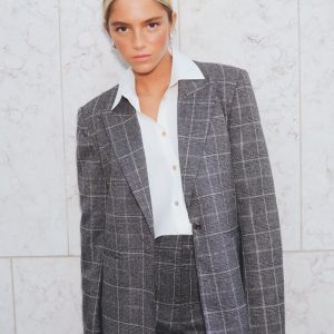 BLAZER CUADROS PUNTA DE LANZA