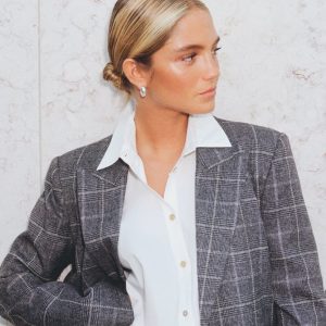 CAMISA POPELÍN MANGAS ABULLONADAS