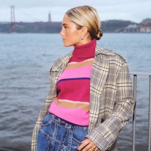 TRENCH LAZADA CUADROS