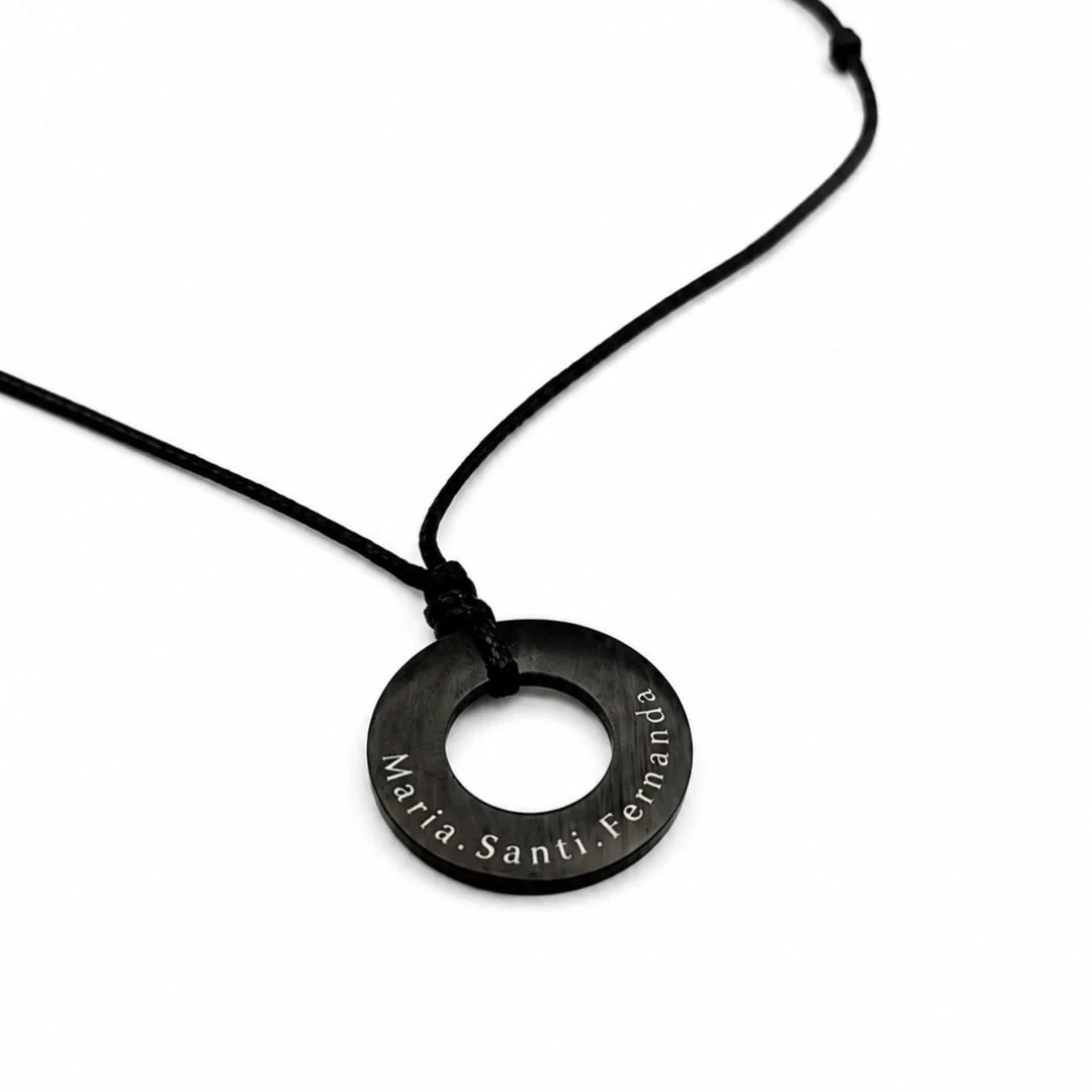 Collar Infinito All Black - Imagen 3