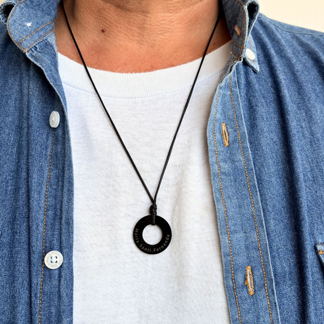 Collar Infinito All Black - Imagen 4
