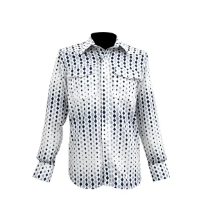 Camisa Hombre Mabo Vaquera Rombos