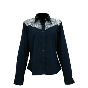 Camisa Mujer Mabo Popelina Escamas