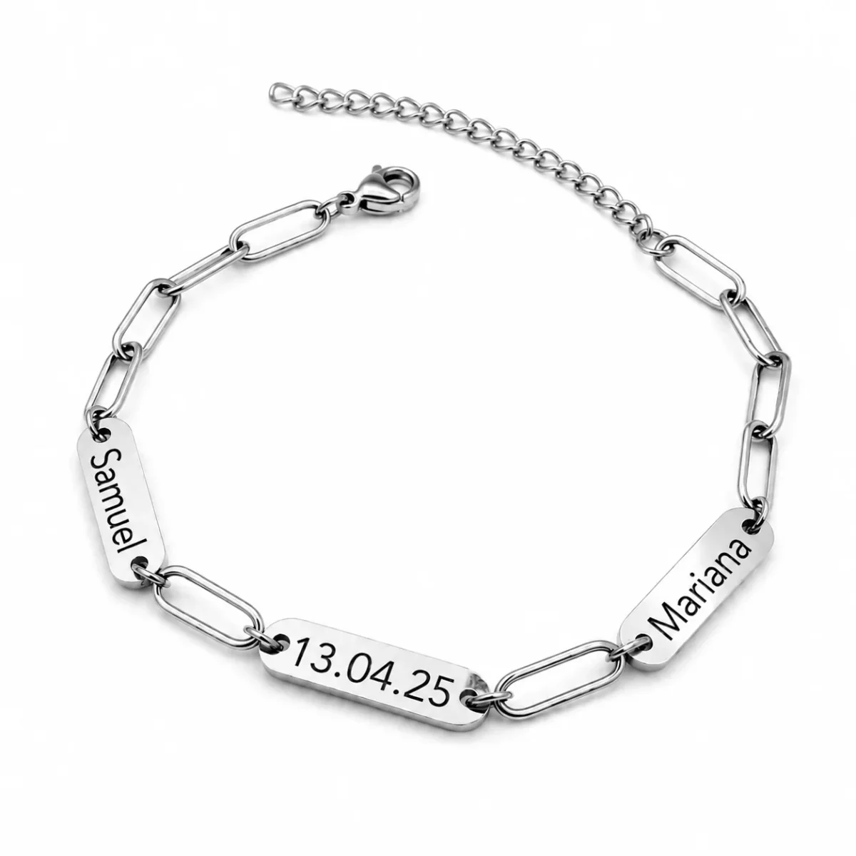 Pulsera Plaquitas - Imagen 4