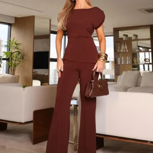 Conjunto Espresso Elegance Marrón