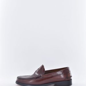 Zapatos Castellanos Marron Antifaz Suela Cuero