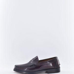 Zapatos Castellanos Antifaz Suela Goma Burdeos