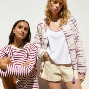 CHAQUETA RAYAS TIE DYE