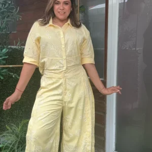 SET MARIBEL OJALILLO AMARILLO