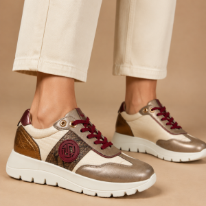 Deportivas Mysoft Caterina Beige