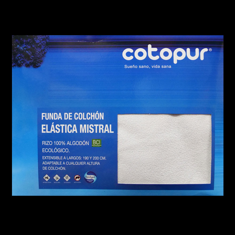 Funda colchón elástica Mistral – Cotopur