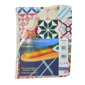 FUNDA TABLA de la PLANCHA estampada BALDOSAS RETRO