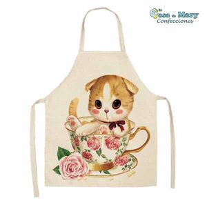 Delantal de cocina Mascotas