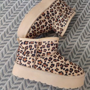Botines Suecia Leopardo