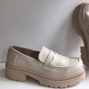 Mocasines Aura Beige