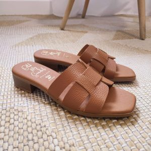 Sandalias Piel Ingrid Camel