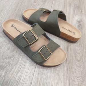 Chanclas Mysoft Elena Verde