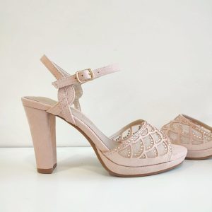 Sandalias Delia Nude