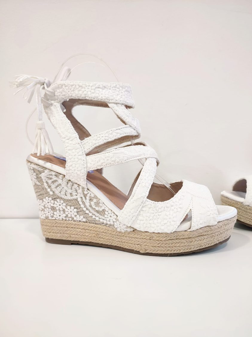Sandalias Mandarina Kelly Blanco