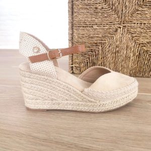 Cuñas Chiara Beige