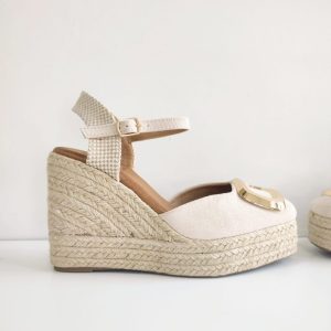 Cuñas Marieta Beige
